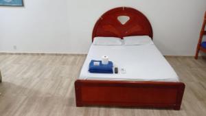 Cama o camas de una habitación en Apartamento Domingos copacabana