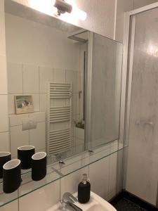 Koupelna v ubytování Ferienwohnung Engelke