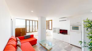 Posedenie v ubytovaní Las Palmeras - Best Location Cozy Apartment