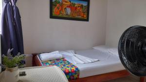 Hostal Princesa Katia客房内的一张或多张床位