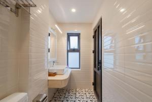 Koupelna v ubytování Hotel Bao Duy