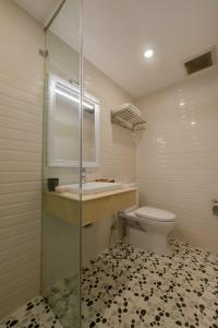 Phòng tắm tại Hotel Bao Duy