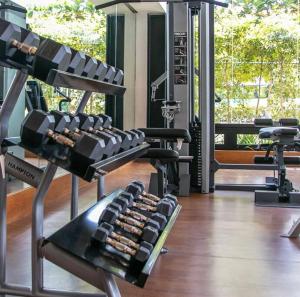 Fitness centrum a/nebo fitness zařízení v ubytování Luxury new apartment in Cap Cana Punta Cana