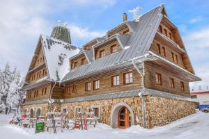 Kramářova chata през зимата