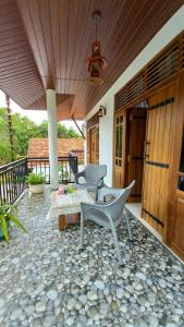 Balkón nebo terasa v ubytování Calm Palace Tangalle