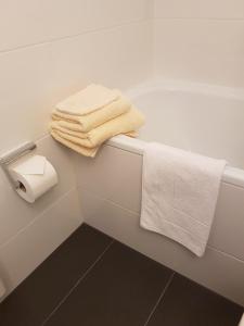 Koupelna v ubytování Quartier 311 mit Pool und Sauna