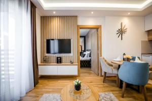 TV a/nebo společenská místnost v ubytování Apartman Sparta Zlatibor