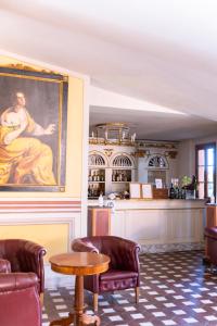 Istumisnurk majutusasutuses Il Piccolo Castello
