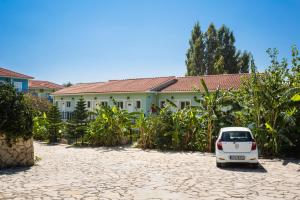 Budova, kde se aparthotel nachází
