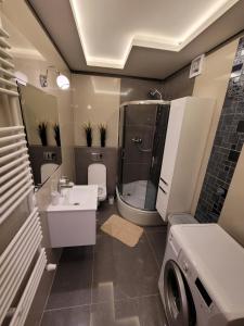 Ένα μπάνιο στο Apartament Warszawska 26 - Klimatyzacja