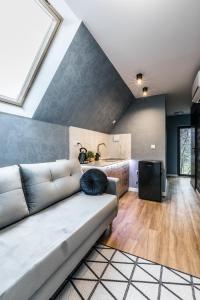 Postel nebo postele na pokoji v ubytování Aparthome Tatra
