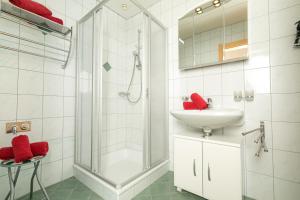 Ένα μπάνιο στο Appartement Kuen
