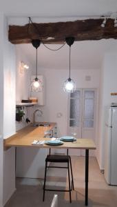 Nhà bếp/bếp nhỏ tại Estudio con encanto Ubrique wifi