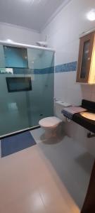 Koupelna v ubytování Cantinho do aconchego + 21 fotografií