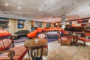 Posezení v ubytování Hotel Moosburger Hof