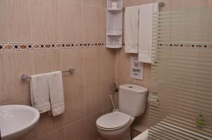 A bathroom at Casa Gerbe