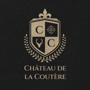a logo for açaí be la couronne at Chateau de la Coutere in Saint-Laurent