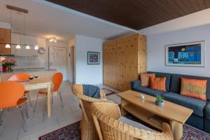 Χώρος καθιστικού στο Zuhause in den Alpen Ihre Ferienwohnung mit Hallenbad und Sauna