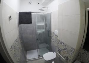 Koupelna v ubytování il Riccio B&B