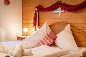 Postel nebo postele na pokoji v ubytování Haus Sonja