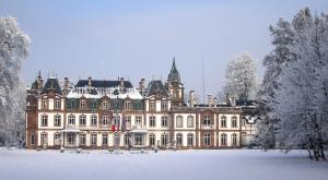 L'établissement Château de Pourtalès en hiver