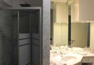 Kúpeľňa v ubytovaní Appartamento B&B Orizzonti