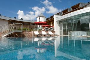 The swimming pool at or close to Seiser Alm Urthaler