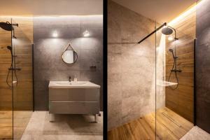 Kúpeľňa v ubytovaní Willa Przy Dolinie Kościeliskiej - Prywatne Jacuzzi & Sauna