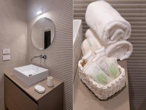 Koupelna v ubytování Residenza Donna Iohanna