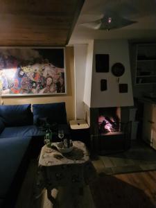 Posezení v ubytování Apartment Heiko