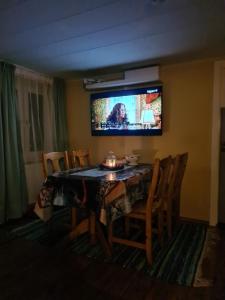 TV a/nebo společenská místnost v ubytování Apartment Heiko