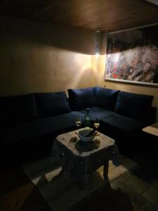 Posezení v ubytování Apartment Heiko