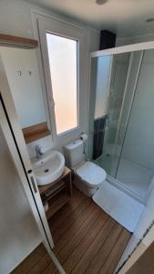 Kúpeľňa v ubytovaní Mobile homes Suha Punta