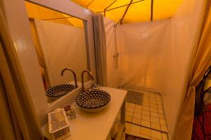 Koupelna v ubytování Luxury Bega Camp
