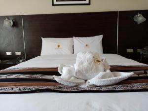 Hotel Mantas Cusco客房内的一张或多张床位
