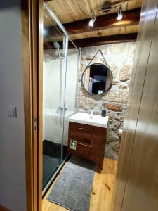 Ванная комната в Casa Ribeiro