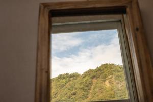 山景或在民宿看到的山景