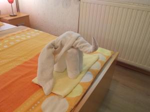 Postel nebo postele na pokoji v ubytování Apartments Smirnov
