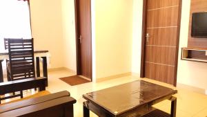 TV a/nebo společenská místnost v ubytování Hotel Rhythm Grand Suite