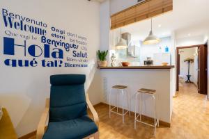 A seating area at POC A POC SUITES