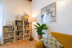 The library in Az apartmant