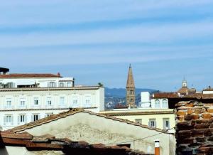 フィレンツェにあるAppartamento San Fredianoの建物の屋根からの眺め