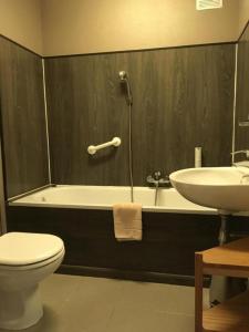Koupelna v ubytování Hotel Oude Abdij