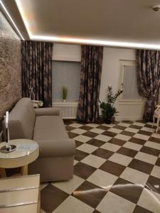 A seating area at Ca' Marinella