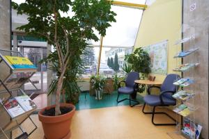 Vonkajšia záhrada v ubytovaní Hostel Relaks