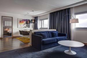 Posezení v ubytování Radisson Blu Airport Hotel, Oslo Gardermoen