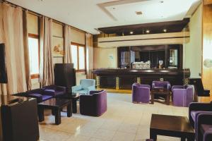 Istumisnurk majutusasutuses Hotel Perce Neige