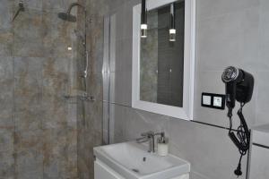 Koupelna v ubytování Villa Nova