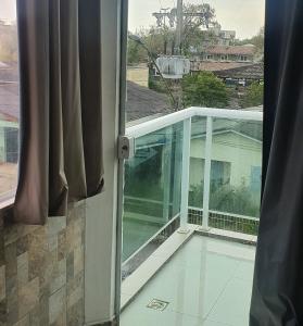 Balkón nebo terasa v ubytování Suíte praia de leste