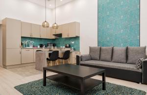 Kuchyňa alebo kuchynka v ubytovaní P43 Paulay Apartment + 12 fotografií